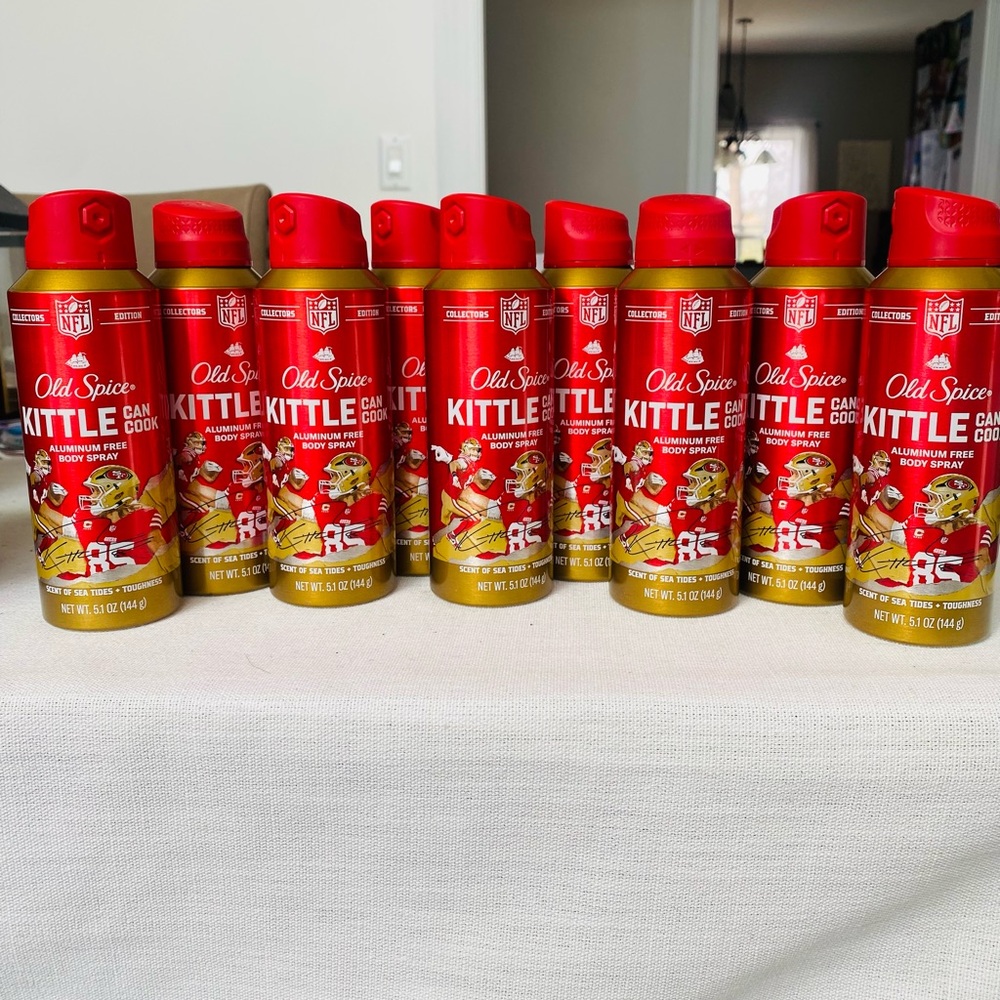 Old spice body sprays (9)